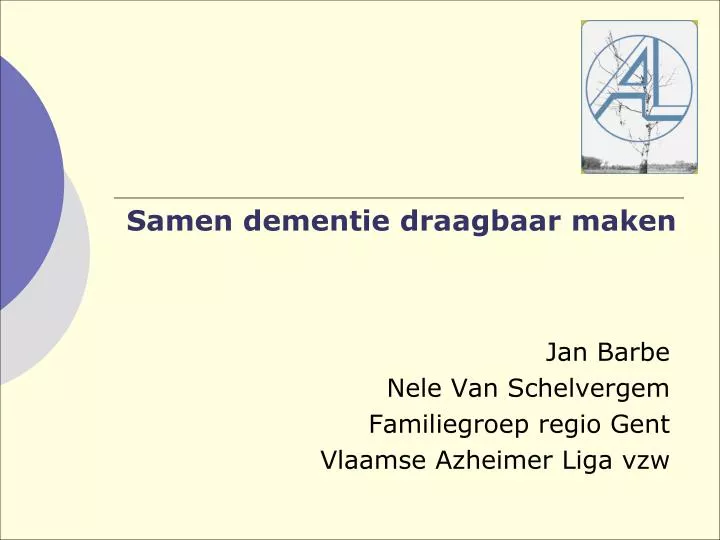 samen dementie draagbaar maken