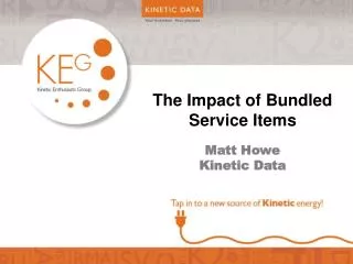 The Impact of Bundled Service Items