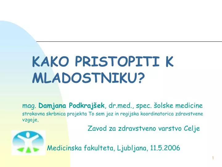 kako pristopiti k mladostniku