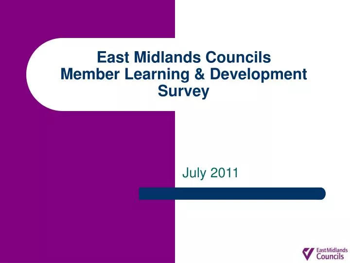 east midlands councils member learning development survey