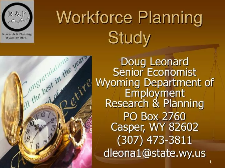 workforce planning study