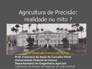UNIVERSIDADE FEDERAL DE VIÇOSA
