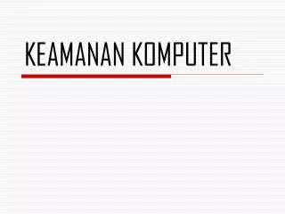 keamanan komputer