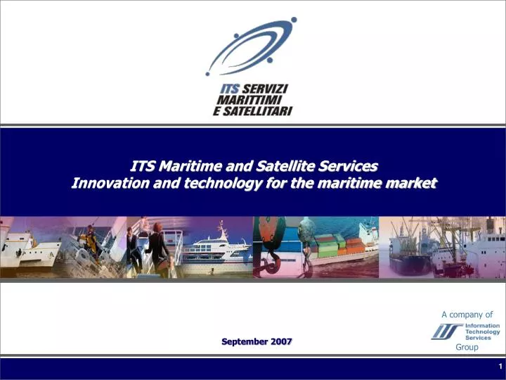 its maritime and satellite services innovation and technology for the maritime market