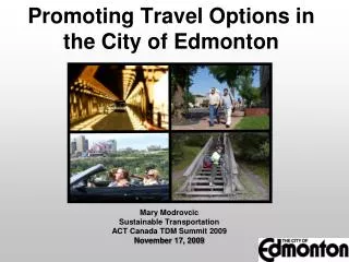 Promoting Travel Options in the City of Edmonton
