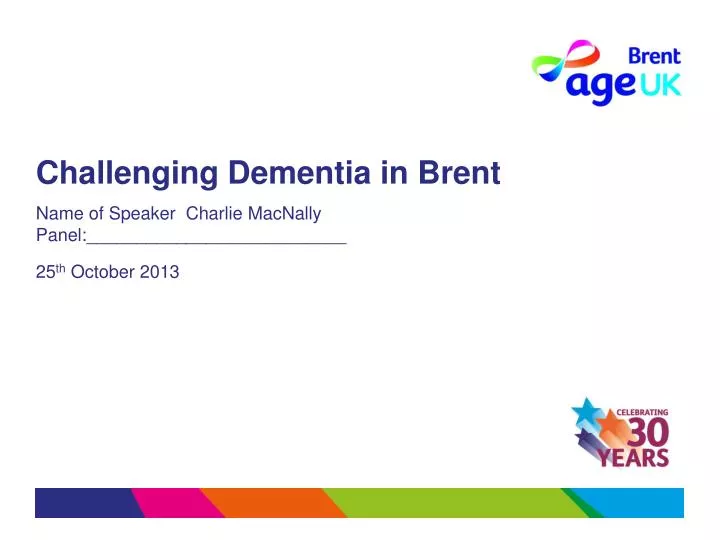 challenging dementia in brent