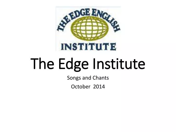 the edge institute