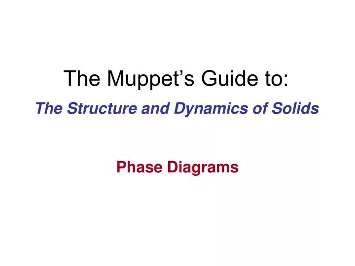 the muppet s guide to