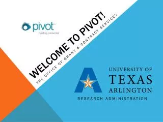 Welcome to Pivot!