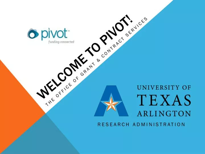 welcome to pivot
