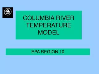 COLUMBIA RIVER TEMPERATURE MODEL
