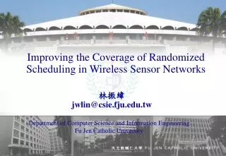 Improving the Coverage of Randomized Scheduling in Wireless Sensor Networks