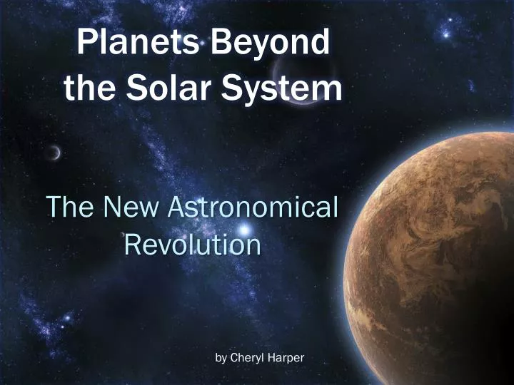 planets beyond the solar system