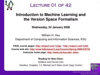 Lecture 01 of 42