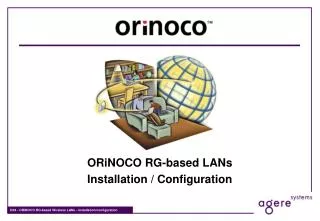 ORiNOCO RG-based LANs Installation / Configuration