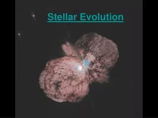 Stellar Evolution