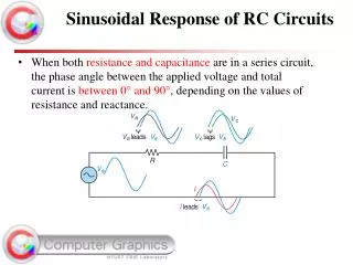 Sinusoidal Response of RC Circuits