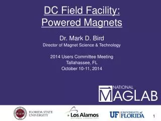 DC Field Facility: Powered Magnets