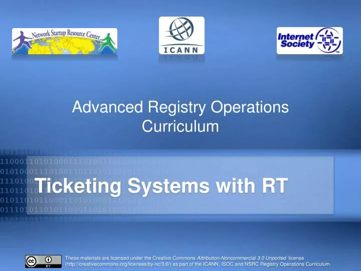 advanced registry operations curriculum