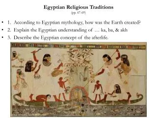 Egyptian Religious Traditions (pp. 67-69)