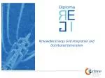 Renewable Energy Grid Integration and Distributed Generation - slide 1