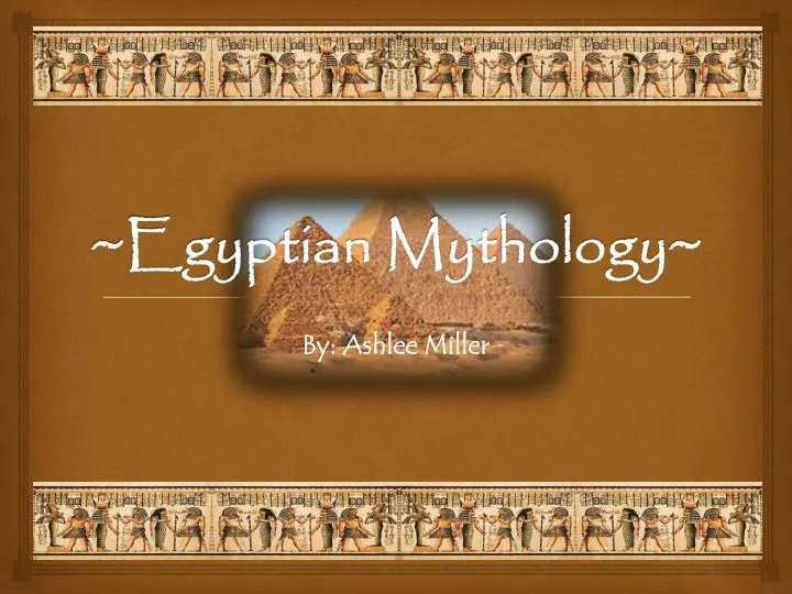 egyptian mythology