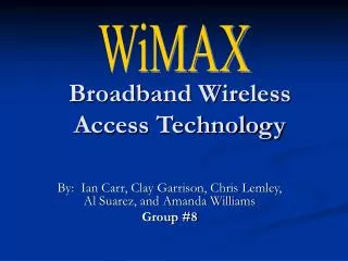 Broadband Wireless Access Technology