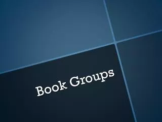 Book Groups