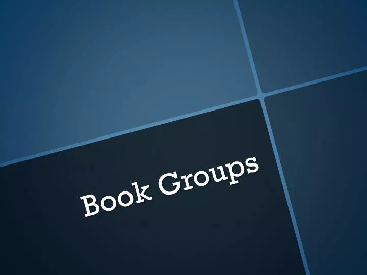 book groups