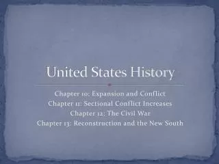 United States History