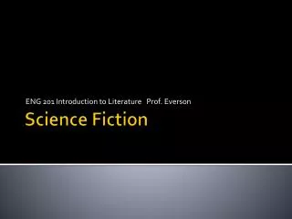 eng 201 introduction to literature prof everson