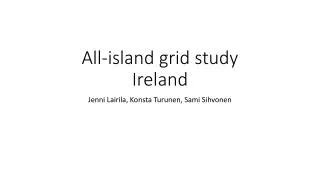 All-island grid study Ireland