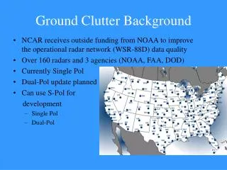 Ground Clutter Background