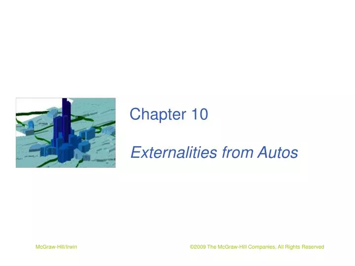 chapter 10 externalities from autos