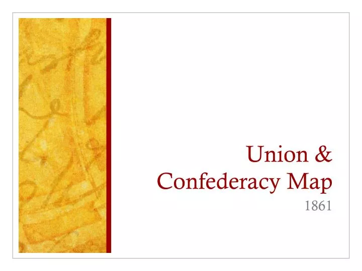 union confederacy map