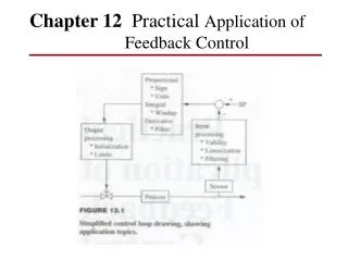 Chapter 12 Practical Application of Feedback Control
