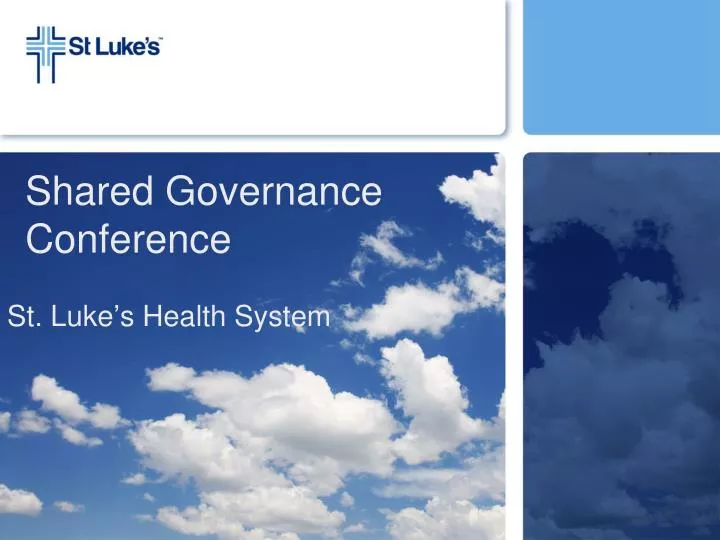 shared governance conference