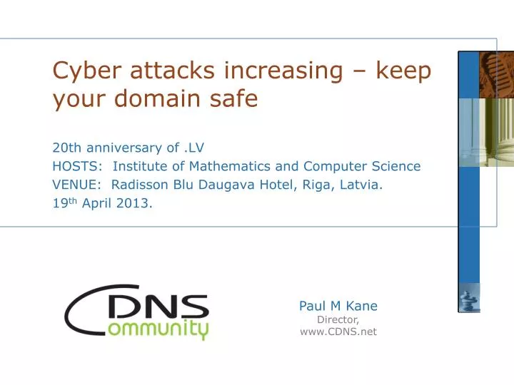 cyber attacks increasing keep your domain safe