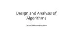 PPT - Design and Analysis of Algorithms PowerPoint Presentation, free ...