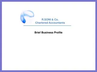 Brief Business Profile
