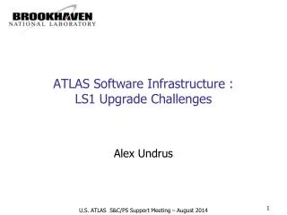 ATLAS Software Infrastructure : LS1 Upgrade Challenges