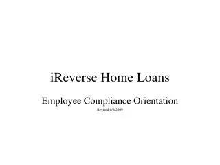 iReverse Home Loans