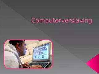 Computerverslaving