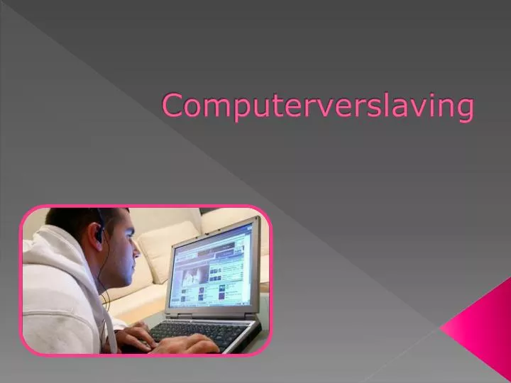 computerverslaving