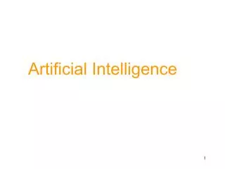 Artificial Intelligence