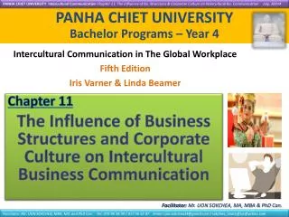 Intercultural Communication in The Global Workplace Fifth Edition Iris Varner &amp; Linda Beamer