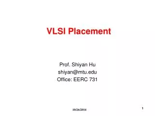 VLSI Placement