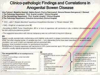 Clinico-pathologic Findings and Correlations in Anogenital Bowen Disease