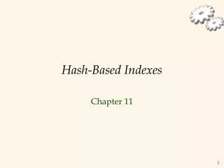hash based indexes