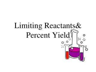Limiting Reactants&amp; Percent Yield